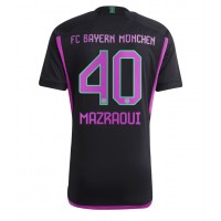 Maglie da calcio Bayern Munich Noussair Mazraoui #40 Seconda Maglia 2023-24 Manica Corta